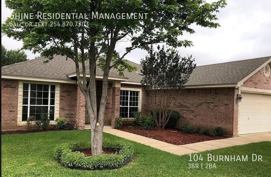 104 Burnham Dr, Temple, TX 76502 House for Rent in Temple, TX