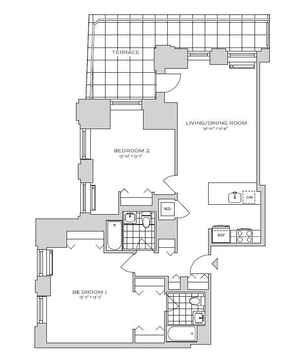 70 Pine St Unit 2606, New York, NY 10005 Room for Rent in New York