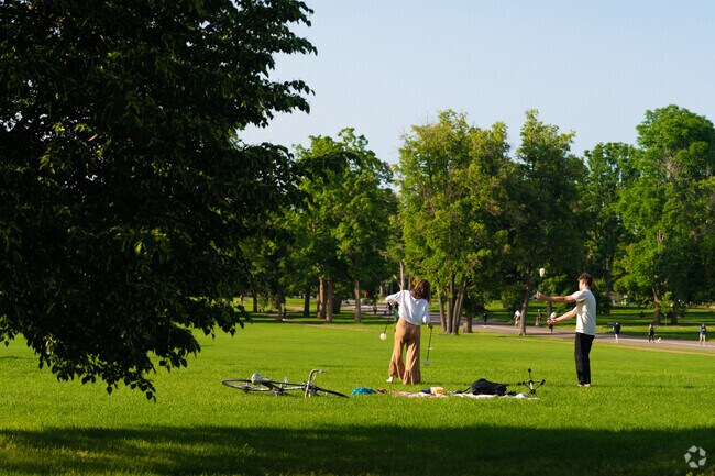 Washington Park's ample green space makes room for all kinds of summer activities.