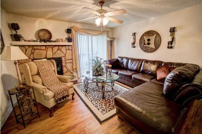 Living Room - Westwood Village Apartments