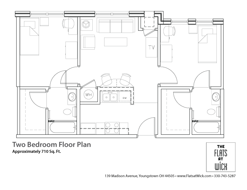 Flats at Wick – 2 Bedroom