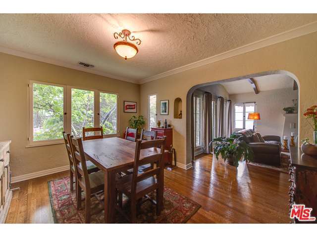 Dinner Room opening into Living Room - 8115 Waring Ave