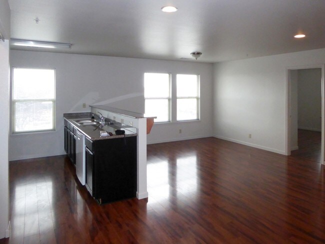 Living room and Kitchen - 239 W Cedar St