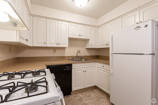 1 BD, 1 BA - (700sqft) - Kitchen - Pebblebrook - Heat, Water and Gas Included!