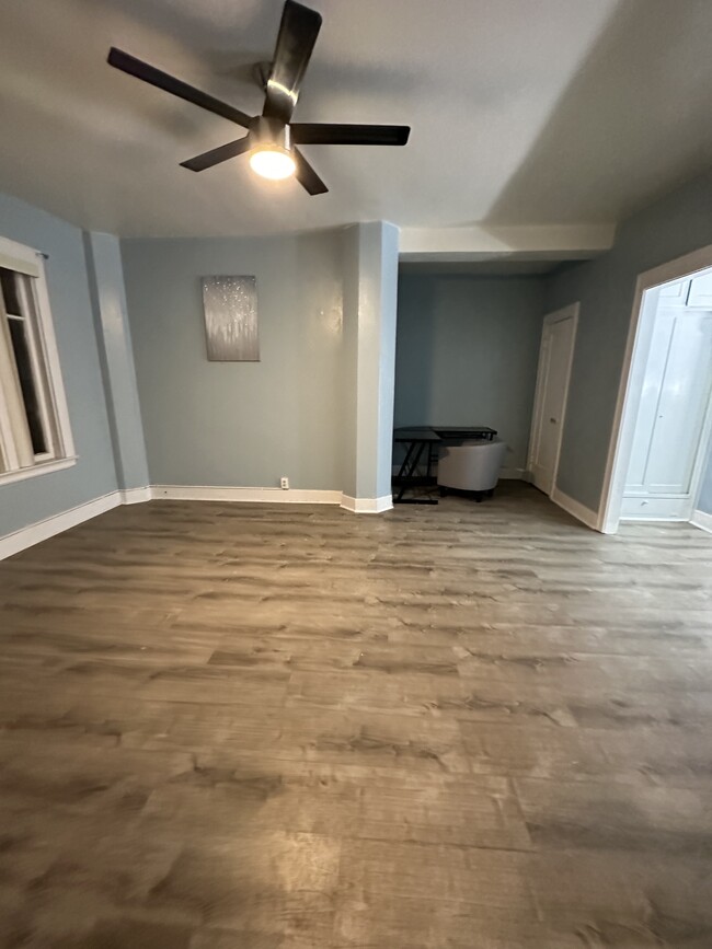 Living room from kitchen - 360 W Ocean Blvd