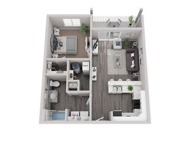 Interior Photo - Creekside Heights Apartments, LLC