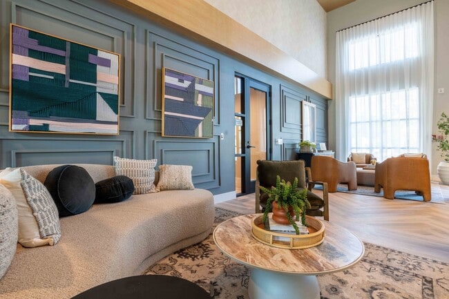 Welcoming and stylish entry space. - Caroline at Memorial