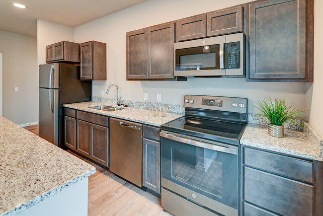 D2 Kitchen - The Crest Luxury Apartments