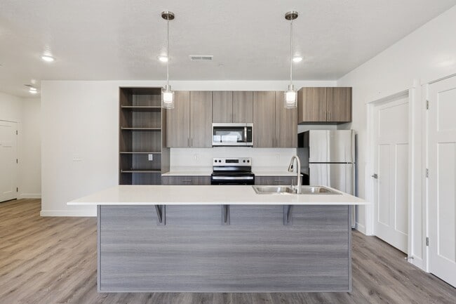 Two-Bedroom Kitchen - River Meadows Apartments