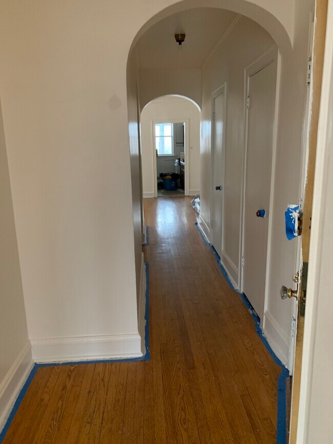Hall to dining room - 6231 N Francisco Ave