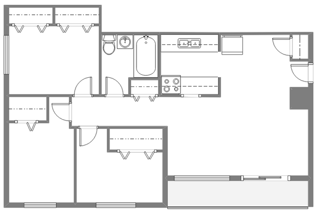 Photo du bâtiment - 3 Bedroom Unit With Space For 2 Cars, Stan...