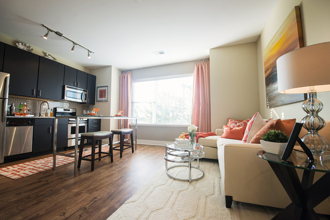 Over sized windows to bring in that natural light you seek - Link Apartments® Brookstown