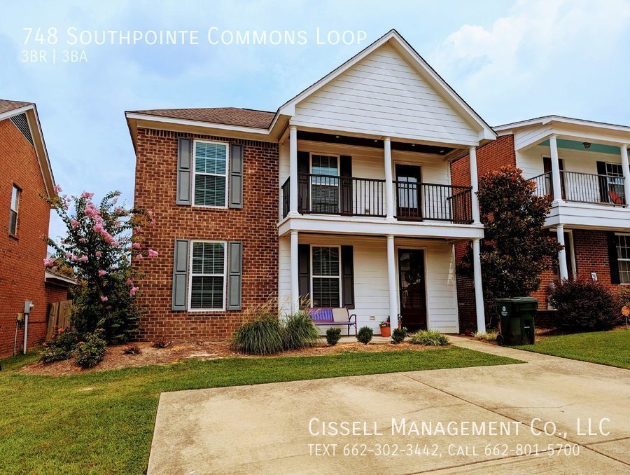 748 Southpointe Commons Loop, Oxford, MS 38655 Townhome Rentals in