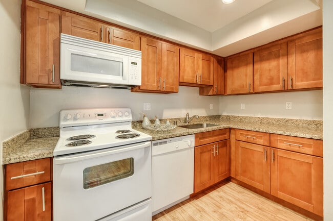 Upgraded Classic 1x1 Kitchen Area - Fayette Arms Apartments