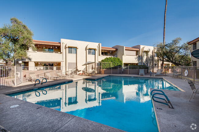 Southern view of the Pool - just outside your door! - 4150 E Cactus Rd