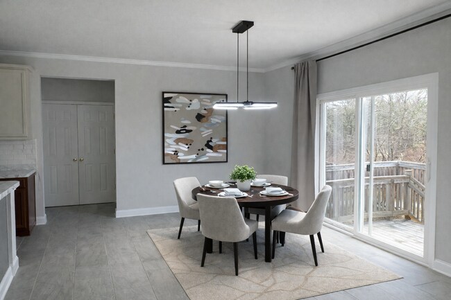 Amplio comedor con gran patio de entrada - 429 Indigo Ridge Dr