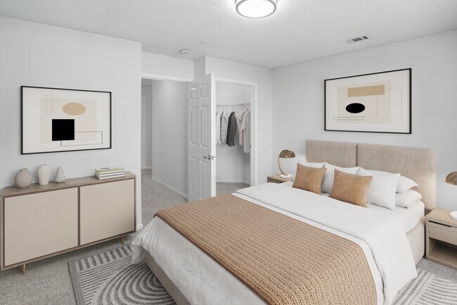 Dormitorio - Crescent Pointe Apartments