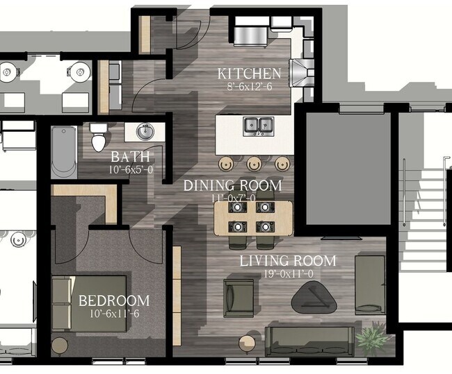 Foto del interior - The Homes at River's Edge