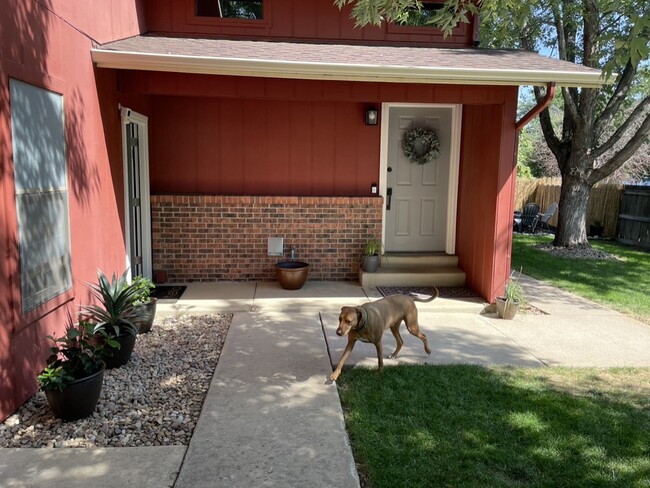 Front inside gate - 27 Centaur Ct