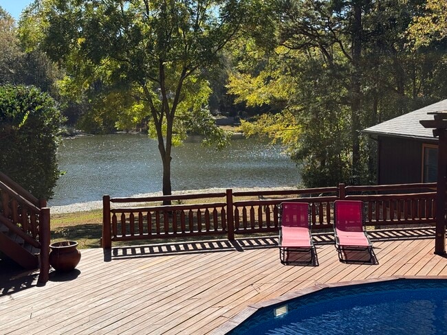 Gorgeous lake views from the pool! - 1011 Lake Shore Dr