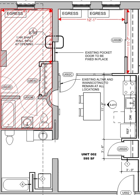 Unit #2 - 3614 6th Ave
