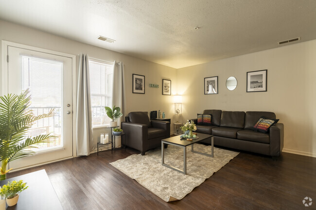 2BD, 2BA - 854SF - Emerald - Dining/Living Room - The Village at Chandler Crossings