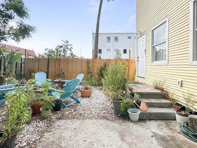 Shared backyard space - 1307 E 17th Ave