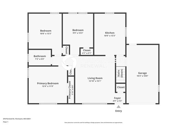 Foto del edificio - 3 Bedroom Pet-Friendly Home in FLORISSANT,...
