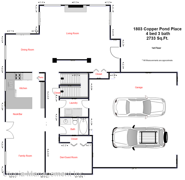 Building Photo - 4 br, 3 bath House - 1803 Copper Pond Place