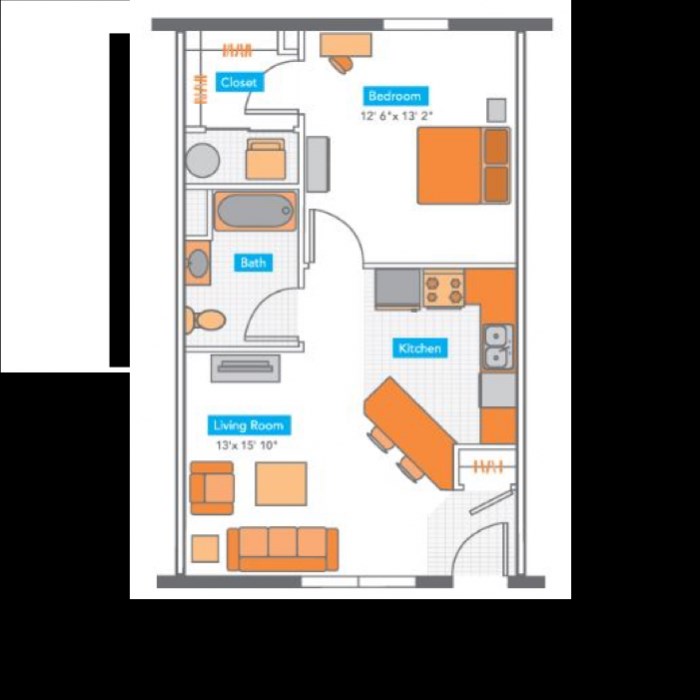 Unit Floor Plan - 1400 Statesboro Pl Cir