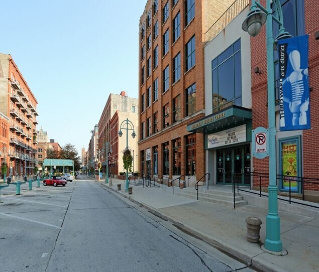 The Broadway Theatre Center contains the Cabot Theatre and the Studio Theatre