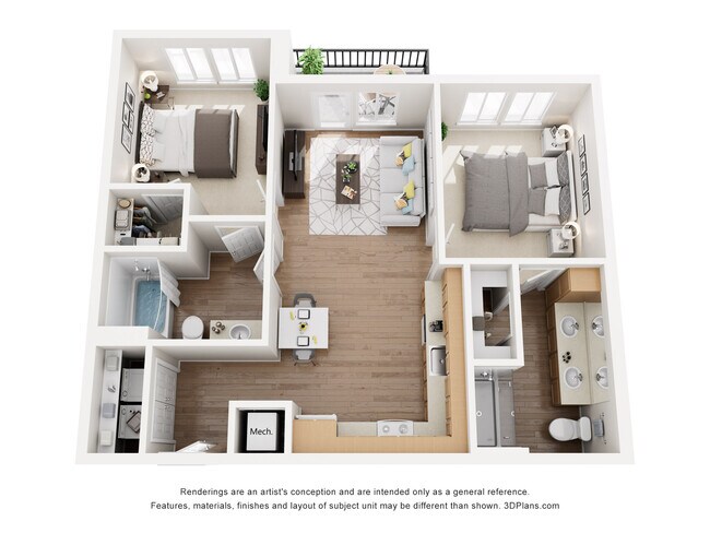 Plano de planta - Westerville Crossing