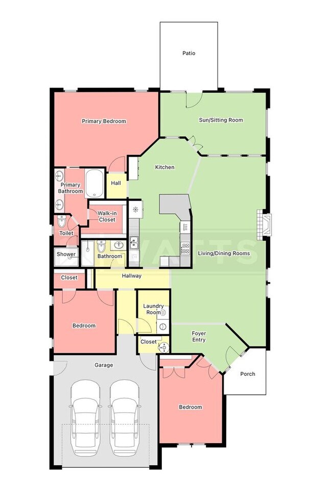 Foto del edificio - Spacious 3-Bed, 2-Bath Riverchase Garden Home