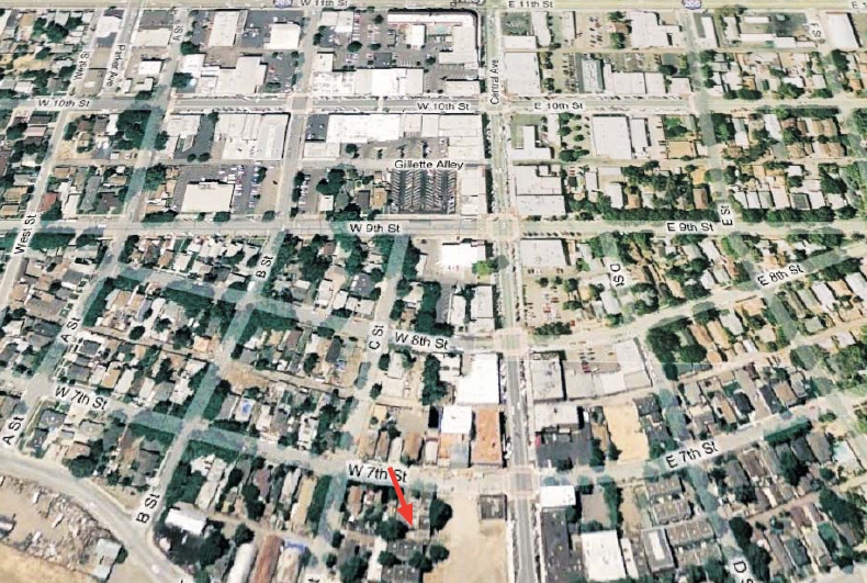 Aerial Photo - Tracy Palms