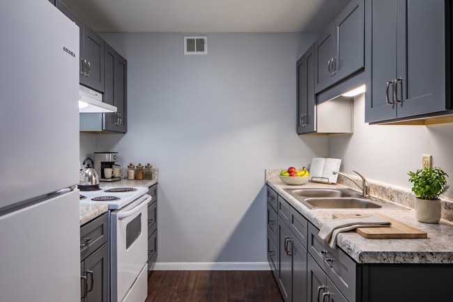 Kitchen (Virtually Staged) - Pine Forest Apartments
