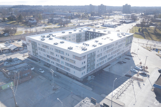 Aerial Photo - Storyboard at SIU