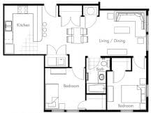2BR/1BA - Pemberton Park (For Grand Families Only)