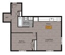 Tier 12 (1BR/1BA)