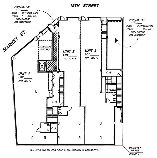 1st Floor Plan - 2185-2193 Market St
