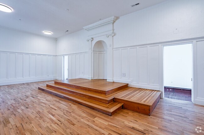 2BR, 1BA - 1,570SF - Living Room - The Klein Building