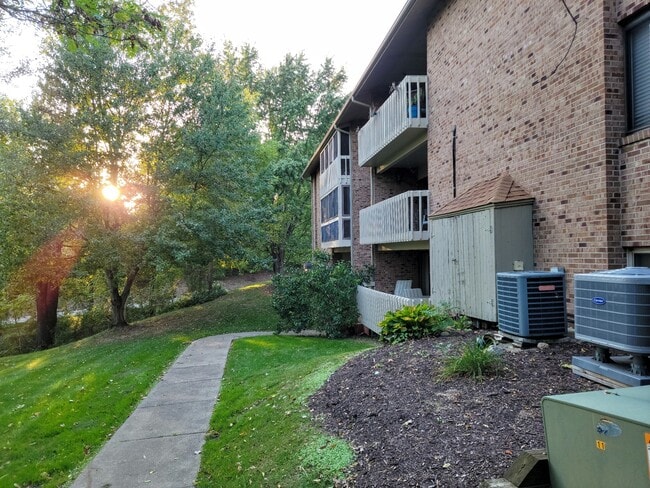 Rear building entrance - 1264 Norberry Ct