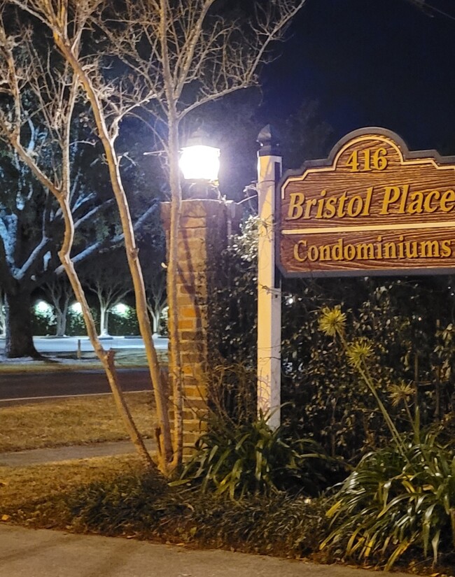 Sign At The Entrance To The Complex on Doucet Rd. (Across The Street Is St. Mary's Catholic Church) - 416 Doucet Rd