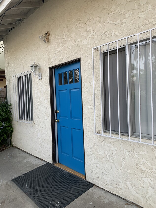 Front door - 391 Garrett Ave