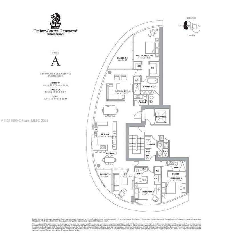 15701 Collins Ave Unit 1201, North Miami Beach, FL 33160 Condo for