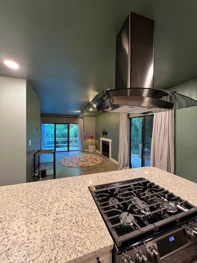 kitchen/living area - 130 E Longview St