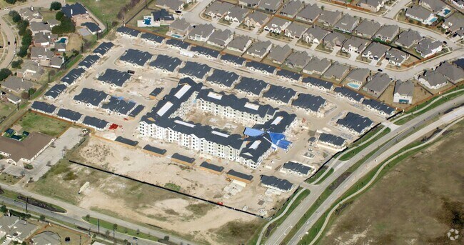 Aerial Photo - Cadence Creek at Towne Lake 55+ Active Adult Community
