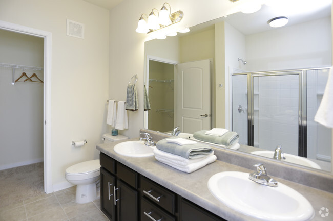 Two Bedroom Model - Master Bathroom - North Gate Apartments