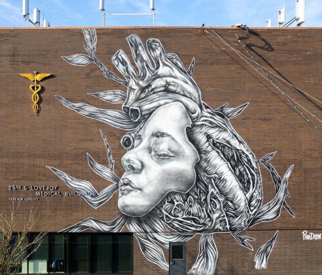 Uptown Portland is an artistic neighborhood