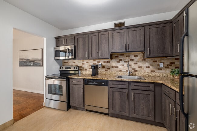 2BR, 2.5BA - 1,555SF - Kitchen - The PIERRE Apartments