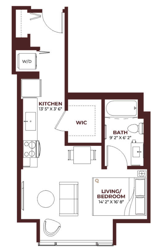 Exact Floorplan - 354 N Canal St